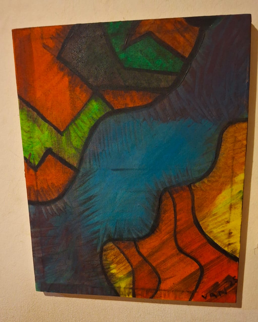 Cuadro abstracto de muestra 11