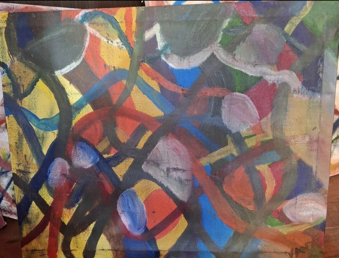 Cuadro abstracto de muestra 13