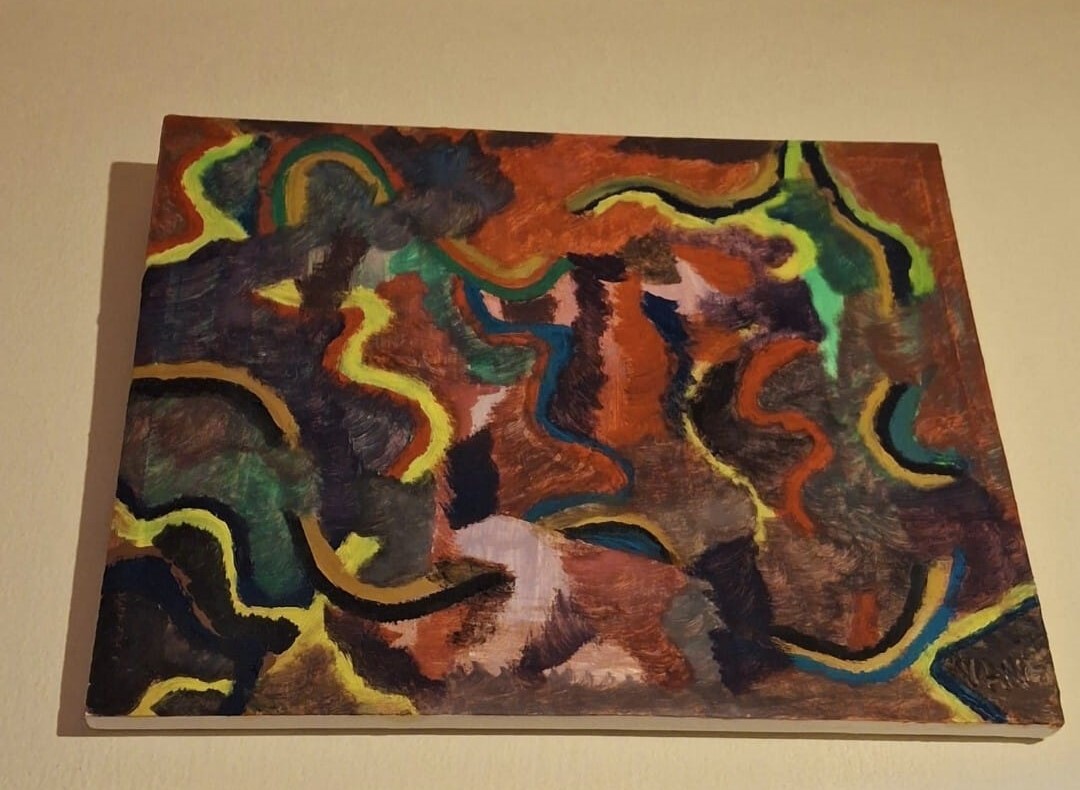 Cuadro abstracto de muestra 15