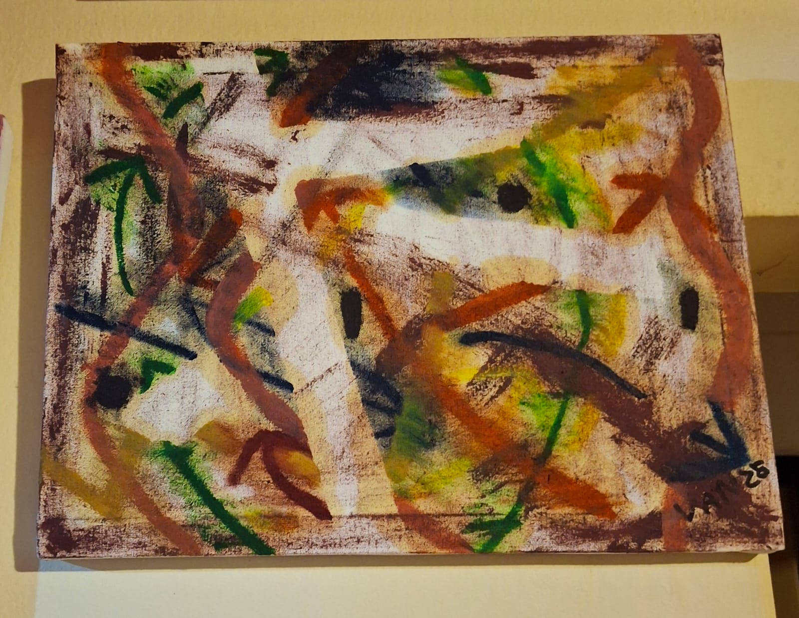 Cuadro abstracto de muestra 7