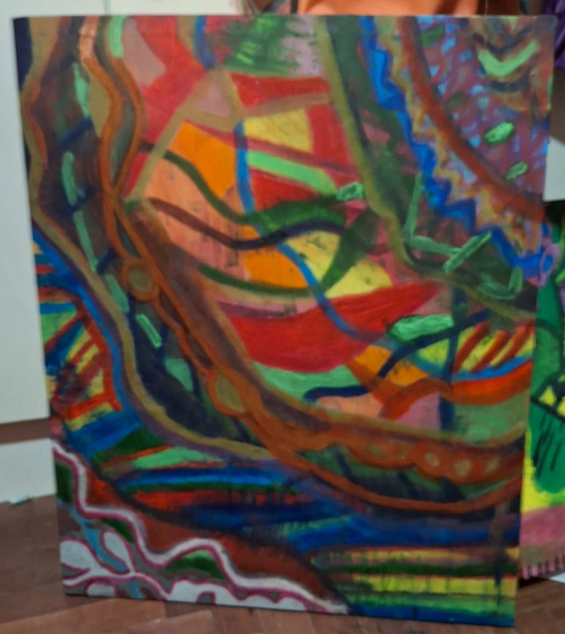 Cuadro abstracto de muestra 6