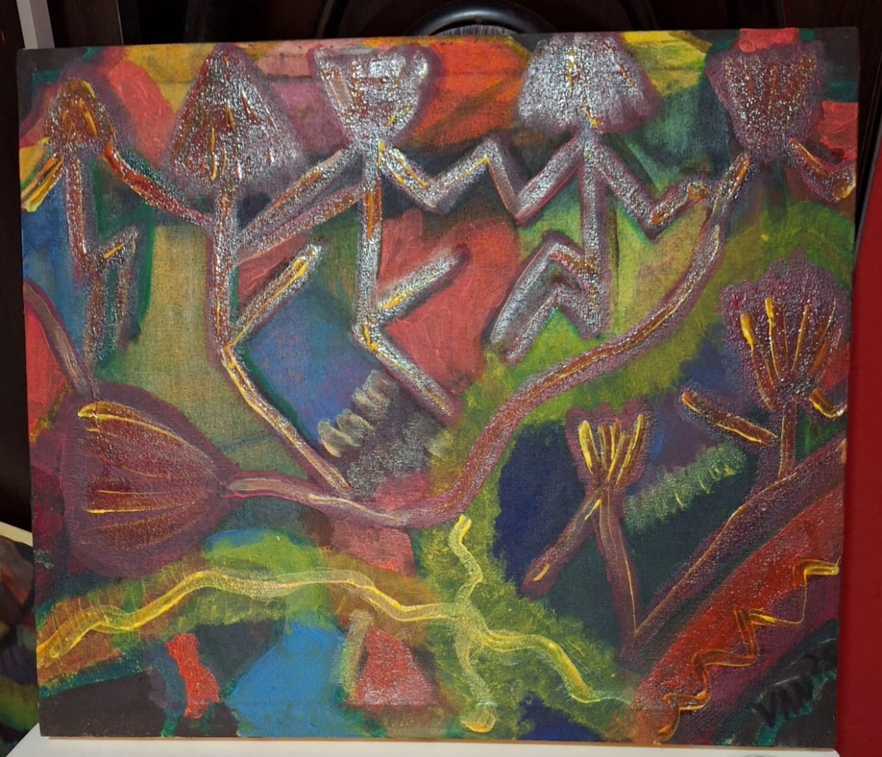 Cuadro abstracto de muestra 8